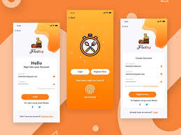 Restaurant Registration Form Mobile App Design Inspiration App Interface Design Android Design