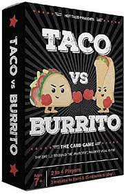 Taco Vs Burrito The Wildly Popular Surprisingly Strategic Card Game Created By A 7 Year Old Dollars For Tacos Card Games For Kids Card Games Taco Vs Burrito
