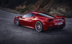 Download Wallpapers Ferrari 488 Gtb Sports Coupe Mountain Road Red Ferrari Italian Supercars Ferrari Besthqwallpapers Com Ferrari 488 Sports Coupe Ferrari