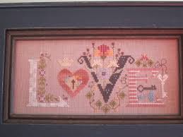Stoney creek cross stitch charts & patterns. I Think This Is Cross Eyed Cricket Blogger Said It Was Called Crazy Love Because The L Is Back Simple Cross Stitch Cross Stitch Heart Everything Cross Stitch