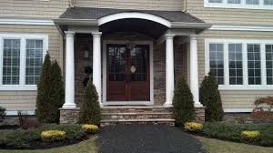 Front door entrance designs for houses. Custom Front Door Stone Design In New Jersey Millenium Stoneworks