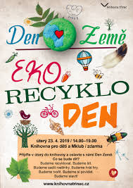 Den země se nám všem líbil i přesto, že nám počasí příliš nepřálo. Den Zeme 2019 Knihovna Trinec