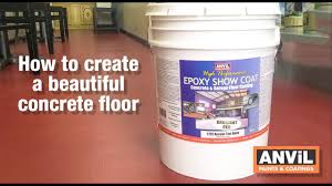 Apply and get it now on. How To Apply Epoxy Coating To Concrete Floors Youtube