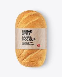 The psd file allows quick editing via smart object in photoshop. Loaf Of White Bread With Label Mockup In Packaging Mockups On Yellow Images Object Mockups In 2021 Food Mockup White Bread Mockup