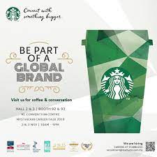 A starbucks job opening is an excellent choice for anyone looking to start a solid and rewarding career in the service industry. We Re At Mystarjob S Career Fair Starbucks Malaysia Facebook