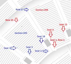 Gillette Stadium Seating Chart With Seat Numbers