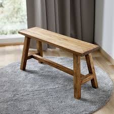 Holz Sitzbank Ranch Rustikal 90x35x45cm Natur Thomas Philipps Sonderposten Onlineshop
