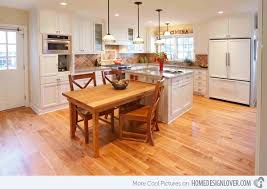 15 Beautiful Kitchen Island With Table Attached Home Design Lover Kitchen Island And Table Combo Kitchen Island With Table Attached Kitchen Island Table