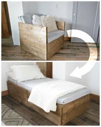 Sleeper mattress dimensions run smaller than standard mattress sizing. Twin Sleeper Chair Ana White