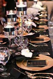 Chair decor ways decorate your holiday party. 28 Best Black Tablecloth Ideas In 2021 Black Tablecloth Wedding Table Table Decorations