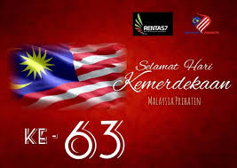 Pada 31 ogos setiap tahun, seluruh rakyat malaysia merayakan hari kemerdekaan bagi memperingati 31 ogos 1957, iaitu hari kemerdekaan tanah melayu daripada. Rentas7 Com Selamat Menyambut Hari Kemerdekaan Malaysia Kali Ke 63 Pada Tahun Ini Marilah Bersama Mensyukuri Nikmat Keamanan Pertahankanlah Kemerdekaan Ini Untuk Generasi Kita Yang Akan Datang Merdeka Facebook