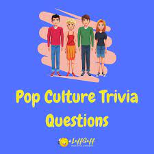 Disney princess pop culture trivia questions. 20 Fun Free Pop Culture Trivia Questions And Answers