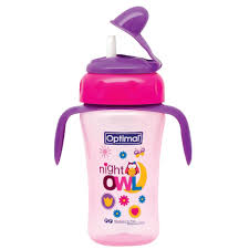 Optimal P P Silicone Spout Cup With Handle Night Owl Playone