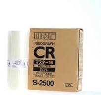 original Riso Risograph S-2500 Master 16 Risograph CR A4-L 2 Rollen neu |  eBay