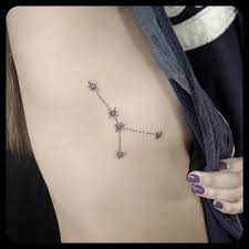 Cancer and leo constellation tattoo. Cancer Constellation Girl Star Tattoos On The Ribcage Cancer Constellation Tattoo Cancer Constellation Cancer Zodiac Tattoo