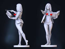 Hermione Granger NSFW ADULT Harry Potter Emma Watson Resin 3d Printed DIY  kit