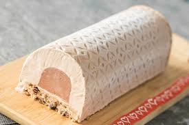 Buche Cookie Chocolat Lacte Caramel Et Noir Laponie Sans I Cook In Guy Demarle Recette Cookies Et Biscuits Mousse Au Chocolat Rapide Caramel
