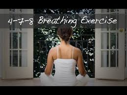Breathe in deeply through your nose for 4 seconds. How To Perform The 4 7 8 Breathing Exercise Andrew Weil M D Youtube
