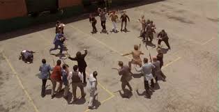 Brian Fantana Falls Over At The Start Of The Fight Scene In Anchorman Anchorman Sketch A Day Fight