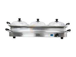 4.3 out of 5 stars 2,290 ratings | 5 answered questions price: Maxi Matic Elite Ewm 9933 Triple Deluxe Buffet Server Newegg Com