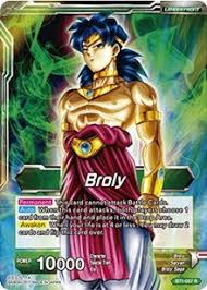 Here's a list off all 125 cards. Dragon Ball Z Legendary Super Warriors Guide