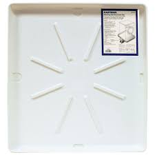 Eastman 30 In X 32 In Washing Machine Pan In White Washing Machine Pan Washing Machine White Washing Machines