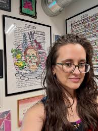 MERGE is open! Today is the opening of my artist studio, shared with mixed  media artist Leslie Archibald. @leslie.archibald Just thinking of little  nerdy kid Holly who would be so flabbergasted by