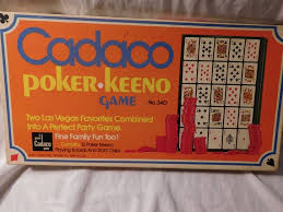 How to play poker keeno. Cadaco Poker Keeno Game 1971 Etsy