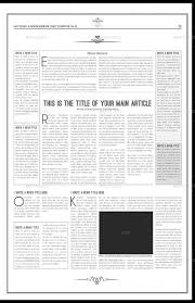 Newspaper Template Tabloid Affiliate Newspaper Affiliate Template Tabloid Newspaper Template Creative Resume Template Free Resume Design Template