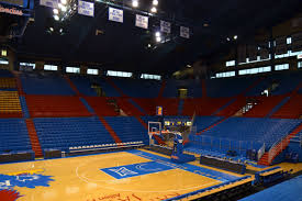 The World S Best Home Court Advantage Allen Fieldhouse Unmistakably Lawrence Court World S Best Basketball Court