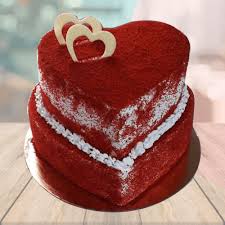 Heart shaped red velvet chocolate cake. Red Velvet Cheesecake Mrcake