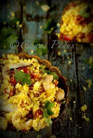 The veg is sliced into thick steaks and brushed with garlic and lemon houmous to caramelise whilst roasting on top of fluffy couscous. Ghaas Phuus Cauliflower Couscous