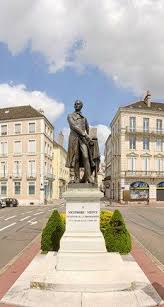 Nicephore Niepce Statue Chalon Sur Saone Burgundy France By Panoramic Images Burgundy France Panoramic Images Canvas Art