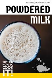 Powdered Milk Cooking Tips And Recipes Milk Powder Recipe Food Substitutions Milk Recipes