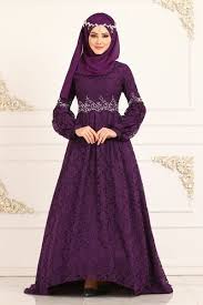 Modaselvim Abiye Balon Kol Incili Dantel Abiye 5141ay342 Mor Elbiseler The Dress Moda Stilleri