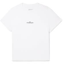 Shop designer items by maison margiela online. Maison Margiela Logo Embroidered Cotton Jersey T Shirt White Maison Margiela