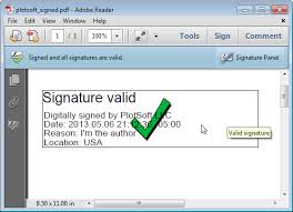 How To Add A Digital Signature Into Pdf Document