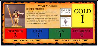 Third Edition Character Cards