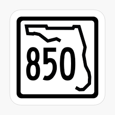 850 area code demographic information. Florida State Route 850 Area Code 850 Poster By Srnac Redbubble