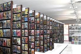 Dreadnought Comics See Over 5 000 Comic Books On Full Display Comic Book Rooms Comic Book Storage Comic Book Display