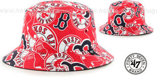 47 brand 47 brand curved brim black logo boston red sox mlb mvp black snapback cap. Boston Red Sox Bravado Bucket Hat By Twins 47 Brand