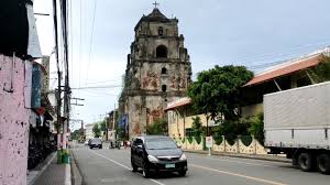 the sinking bell tower of laoag, ilocos