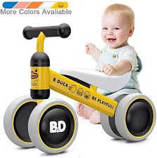 Amazon Com Baby Balance Bike 10 24 Month Children Walker Toys For 1 Year Old Boys Girls No Pedal Infant 4 Wheel Walker Toys Baby Balance New Baby Products