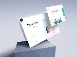 The Screens Ver 4 Mockup Template Wip Website Mockup Mockup Template Design Freebie