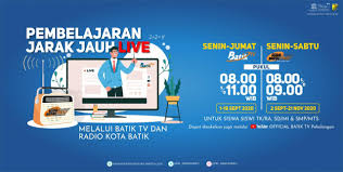 'pendidikan jarak jauh harusnya memerdekakan proses belajar'. Pembelajaran Jarak Jauh Dinas Komunikasi Dan Informatika Kota Pekalongan Website Resmi Dinas Komunikasi Dan Informatika Kota Pekalongan Dinkominfo