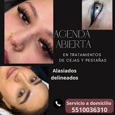 Pestañas y cejas Pocas citas disponibles Servicio a domicilio 5510036310