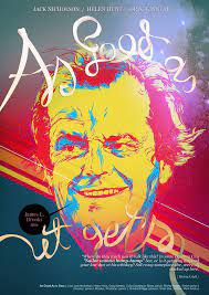 As Good As It Gets Mejor Imposible Movie Posters Design Typographic Poster Design Typographic Poster