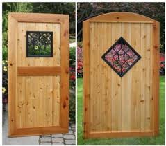 Nuvo Iron Square Decorative Gate Fence Insert Acw54 Fencing Fence Gates Home 4 Wooden Fence Gate Wooden Garden Gate Backyard Gates