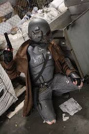 Its made from eva foam, cut with a craft knife and detailed with a soldering iron to. Ncr Ranger Cosplay Fallout Cosplay Cosplay Fallout Game
