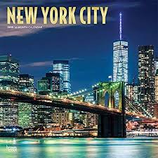 Amazon Com New York City 2019 12 X 12 Inch Monthly Square Wall Calendar With Foil Stamped Cover Usa United States Of Ame New York New York City Wall Calendar
